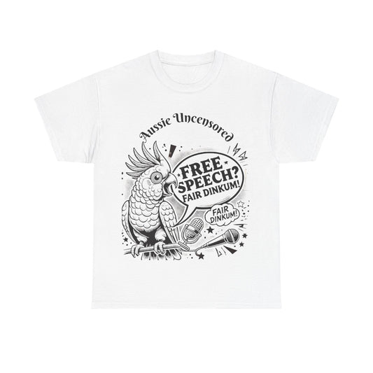 Loud Like a Cockatoo – Speak Up Shirt (Election Drop)
