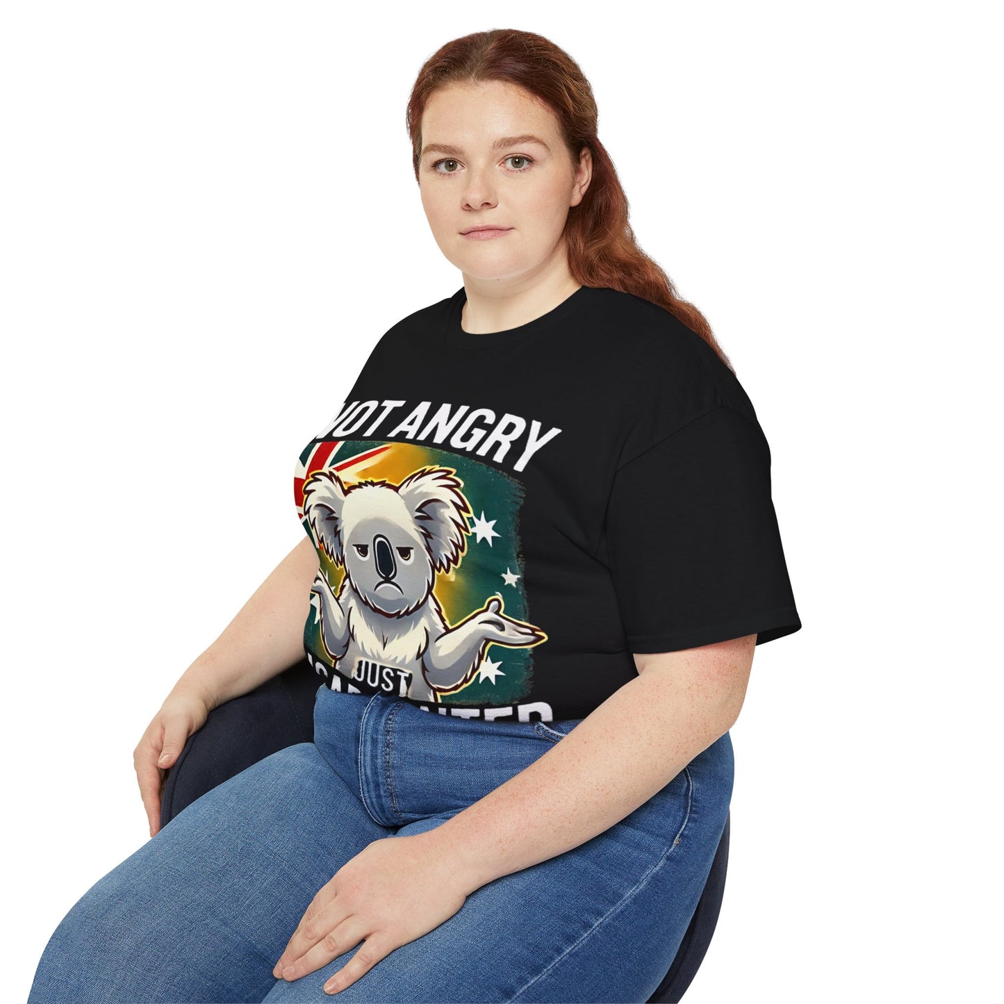 “Not Angry, Just Disappointed” – Aussie Koala Protest Tee (Limited Election Season Drop)