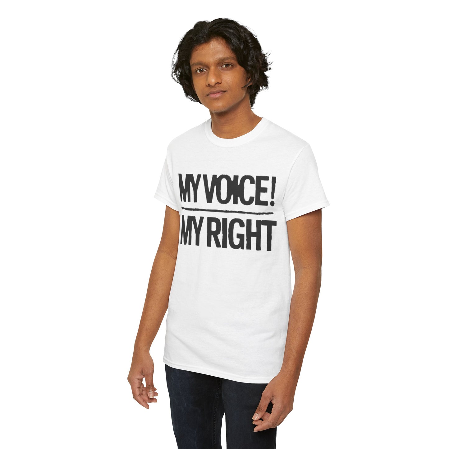 My Voice! My Right Unisex Heavy Cotton Tee