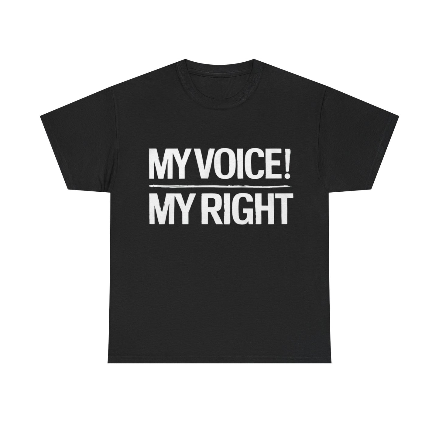 My Voice! My Right Unisex Heavy Cotton Tee